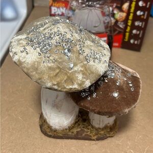 Pier 1 Velvet Sparkle Mushrooms